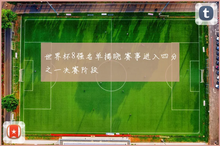 世界杯8强名单揭晓 赛事进入四分之一决赛阶段