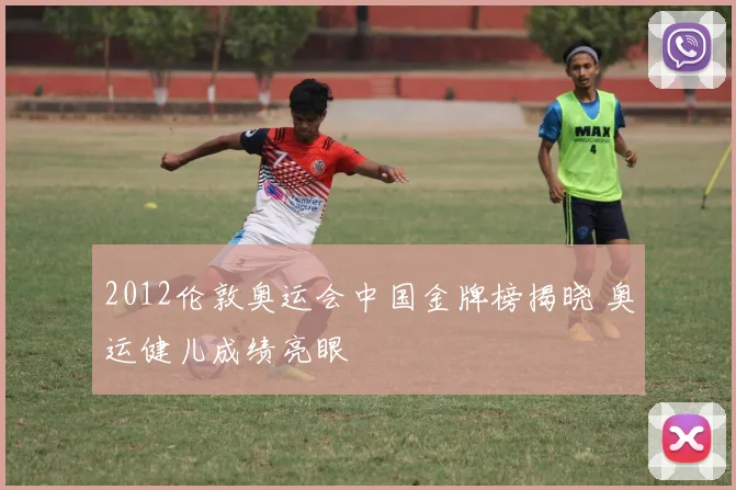 2012伦敦奥运会中国金牌榜揭晓 奥运健儿成绩亮眼